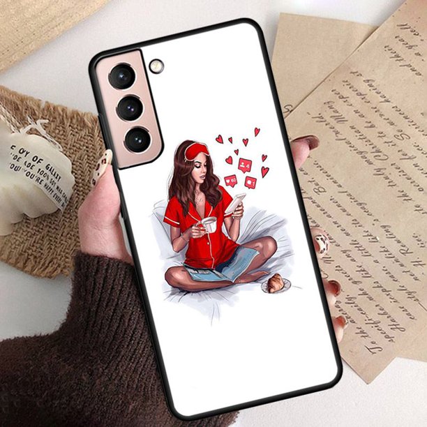 Funda de teléfono Queen Princess Girl para samsung galaxy s21plus s20fe s10e s10lite s9 s8plus s7edge s20ultra qiuyongming unisex