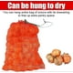 thumbnail image 4 of 13.78" x19.69" 10pcs Mesh Onion Bags, Large Produce Bags Reusable Hanging Mesh 35*60cm, 4 of 5