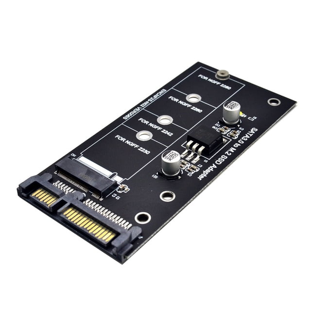Tarjeta adaptadora M2 a SATA3 CLAVE B- Tarjeta de conversión de disco de estado sólido SSD a interfaz 6g Adaptador NGFF