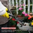 thumbnail image 4 of Stainless Steel Hand Cultivator - Garden Rake: Great for Heavy - Duty Soil Loosening, Planting and Weed Removal, 4 of 4