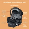 thumbnail image 4 of Baby Trend Lightweight Tango PRO Travel System with Secure-Lift Infant Car Seat - Black, 4 of 9