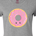 thumbnail image 4 of Inktastic Light Pink Donut Women's T-Shirt, 4 of 5