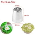 thumbnail image 3 of Heldig Grass stainless steel piping tips for cakes, fondant, cupcakesB, 3 of 6
