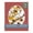 Brick Red, variant on Deep Red Picture Frame Mat for 9x11 Frames - Oval Opening for 7x9 Photos - 1 Mat