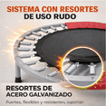 thumbnail image 4 of Trampolin Mini Brincolin Plegable Gimnasio Aerobico Fitness Rojo, 4 of 7