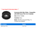 thumbnail image 2 of Accessory Belt Idler Pulley - Compatible with 2009 Acura TSX 2.4L 4-Cylinder, 2 of 2
