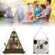 thumbnail image 4 of Herramientas Colgante De Tela Oxford Multifuncional, Bolsa De Almacenamiento De Utensilios De Cocina Para Acampar, Estuche De Almacenamiento Plegable Para Acampar Al Aire Libre Cateissary HA041719-01, 4 of 6
