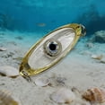 thumbnail image 1 of Eye Shaped LED Fishing Light Submersible Attractor For Night Fishing ABS Metal Construction, 1 of 4