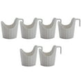 thumbnail image 4 of HOLIDYOYO Anti-Scalding Paper Cup Holder 6-Pack Portable Disposable Coffee Cup Sleeves Plastic Mug Handle for Home Office Party, 4 of 5
