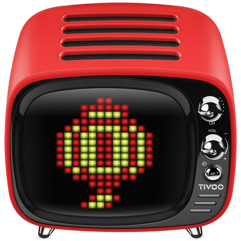 Divoom Tivoo Pixel Art Bluetooth Speaker, Portable Wireless Audio