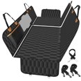 thumbnail image 1 of Funda Impermeable para Asiento Trasero de Perro NECKORY para Auto - Talla S, Negro/Naranja, 1 of 7