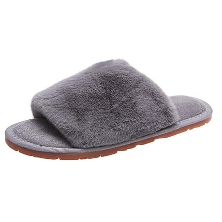 

Fuzzy Slippers New Style Plush Slippers Women S Home Slippers Home interior Plush Slippers