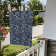 thumbnail image 4 of Zufioo Merry Christmas Winter Leaves Snowflakes Print Double Sided Garden Flag, Outdoor Decorative Flag, Garden Yard Flag, Ideal Home Decoration-12.5"x18", 4 of 9