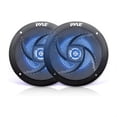 thumbnail image 1 of Altavoces marinos Pyle PLMRS43BL, resistentes al agua, 4 pulgadas, 2 vías, 100 W, 1 of 5