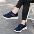 thumbnail image 2 of Women's Shoes Extra Wide Comfortable Adjustable with Non-Slip Air Cushion Bottom for Elderly Swollen Feet Edema Walking Shoes, 40, 2 of 5