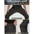 thumbnail image 6 of NAVEKULL Men's Stretch Cargo Pants Ripstop Water Resistant Flex Work Pants Lightweight Utility Outdoor Hiking Pants, 6 of 8