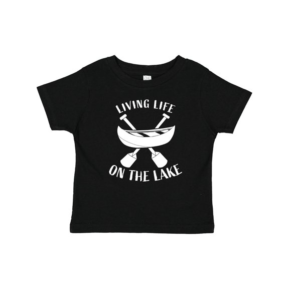 Inktastic Living Life on the Lake Boys or Girls Baby T-Shirt