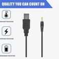 thumbnail image 3 of FITE ON USB DC Power Adapter Charger Cable Cord Replacement for RCA Voyager III RCT6973W43 DK Tablet, 3 of 4