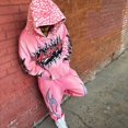 thumbnail image 5 of Sudadera unisex con capucha de marca de moda Y2K Devil Moon Slim American, chaqueta estilo milenario, 5 of 5