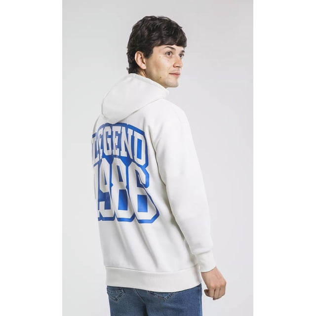 Sudadera Hoodie Estampada C&a De Hombre