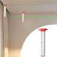 thumbnail image 4 of Light Steel Ceiling Leveling Tool Professional Floor Tile Installation Ruler Wall Alignment Gauge 1-Pack, 4 of 7