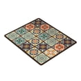 thumbnail image 3 of Siruishop Washer and Dryer Cover Table Pad Multipurpose Appliance Mat Absorbent Countertop Protector Anti Slip Dustproof Tech Fabric Rubber Suitable for Laundry Room Utility Pet Brown Grids, 3 of 8