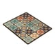thumbnail image 4 of Funda para Lavadora Y Secadora, Alfombrilla para Mascotas, Alfombrilla para Mesa de Cocina, Bandeja de Goteo Versátil para Secadora, Resistente a Arañ Cuadrículas marrones, 4 of 8