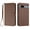 Brown, variant on PU Leather Wallet Phone Case for Google Pixel 7A