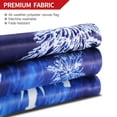 thumbnail image 4 of (2 pack) Anley Double Sided Winter Snowflake Garden Flag, Let It Snow Decorative Garden Flags - 18 x 12.5 Inch, 4 of 8