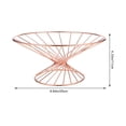 thumbnail image 2 of Wire Basket Modern Metal Fruit Bowl Fruit Basket for Kitchen Table Decor, 2 of 6