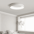 thumbnail image 3 of “Halo” Modern Round Ceiling Light - 18" - White - Adjustable CCT, 3 of 4