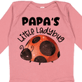 thumbnail image 4 of Inktastic Papa's Little Ladybug Boys or Girls Long Sleeve Baby Bodysuit, 4 of 5