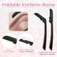 thumbnail image 4 of Kit de tijeras de aseo para cejas, kit de afeitadora de cejas, kit de afeitadora de cejas de acero inoxidable, tijeras para cejas, cepillo para cejas, pinzas, juego de herramientas portátil multiusos, 4 of 5