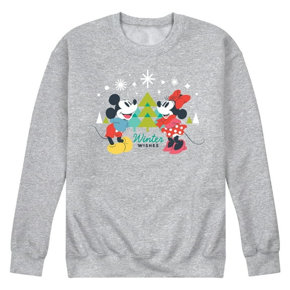 Disney - Winter Wishes - Men's Crew Fleece Sweatshirt Sweatshirt