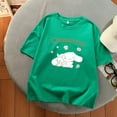 thumbnail image 6 of Aesthetic Harajuku Summer New Oversized T Shirt Sanrio Cinnamoroll Graphic T Shirts Multicolor Gril Gothic Y2k Top Women Clothes, 6 of 22