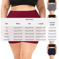 thumbnail image 3 of Axiiglly Biker Shorts for Women Plus Size Stretch High Waisted Quick Dry Yoga Gym Workout Shorts, XL-5XL, 3 of 9