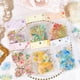 thumbnail image 1 of Flower Gold foil Holographic Stickers Set(120 pieces with 3 Themes)-Resin Transparent Waterproof Stickers,Butterfly,Vintage Daily Planner Stickers for, 1 of 4