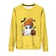 thumbnail image 4 of Heisall Womens Hoodies Halloween-themed Sparkling Print Round Neck Long Sleeve Fleece-lined Casual Sporty Fashion Sweatshirts, 4 of 9