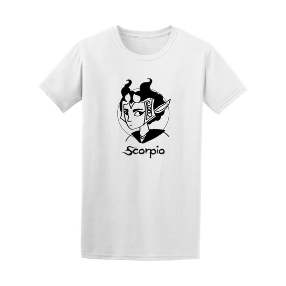 Cartoon Zodiac Sign Scorpio Men T-Shirt - Image by Shutterstock, Male XX-Large