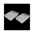 thumbnail image 1 of Soidarity Caja de aparejos de pesca, 2 uds., cajas de almacenamiento con tapa ligera, ganchos de líneas de alambre de señuelo resistentes al Pescar, 1 of 6