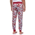 thumbnail image 5 of Disney Men's Snow White Allover Grumpy Warning Design Adult Lounge Sleep Pajama Pants, 5 of 5