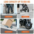 thumbnail image 2 of Adjustable Aluminum Door Threshold Ramp – 800 lbs Load – Non-Slip Portable Splicing Ramp – For 1" Rise – Wheelchair, Scooter, Power Chair, Stroller Access – Ideal for Doorways – Splicing: 1 Section, 2 of 6