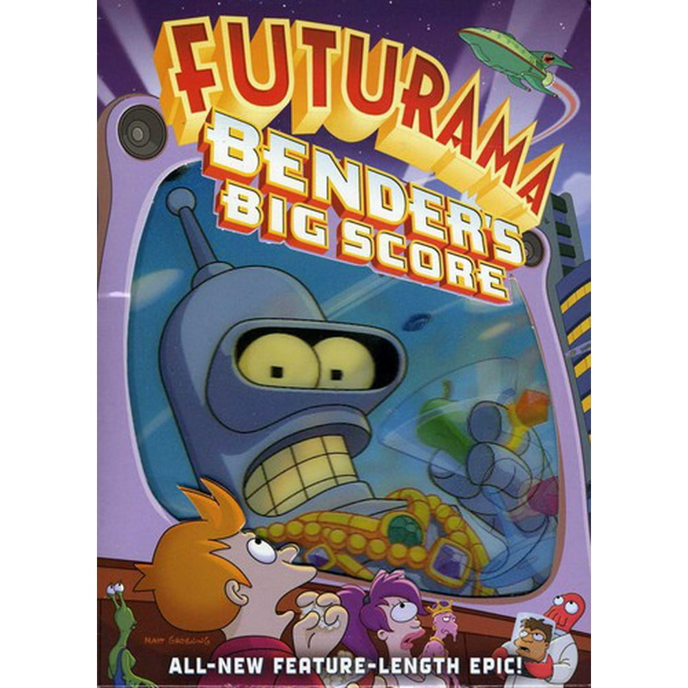Futurama the Movie Bender's Big Score (DVD)