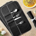 thumbnail image 5 of Silver Storage Bags Silver Storage Cloth Felt Flatware Organizer Anti Tarnish Silver Protector Bags 6Pcs, 5 of 5