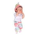 thumbnail image 3 of Muñeca bebé, muñeca bebé realista, linda muñeca infantil de 12 pulgadas, muñeca infantil de respuesta rápida, 3 of 14