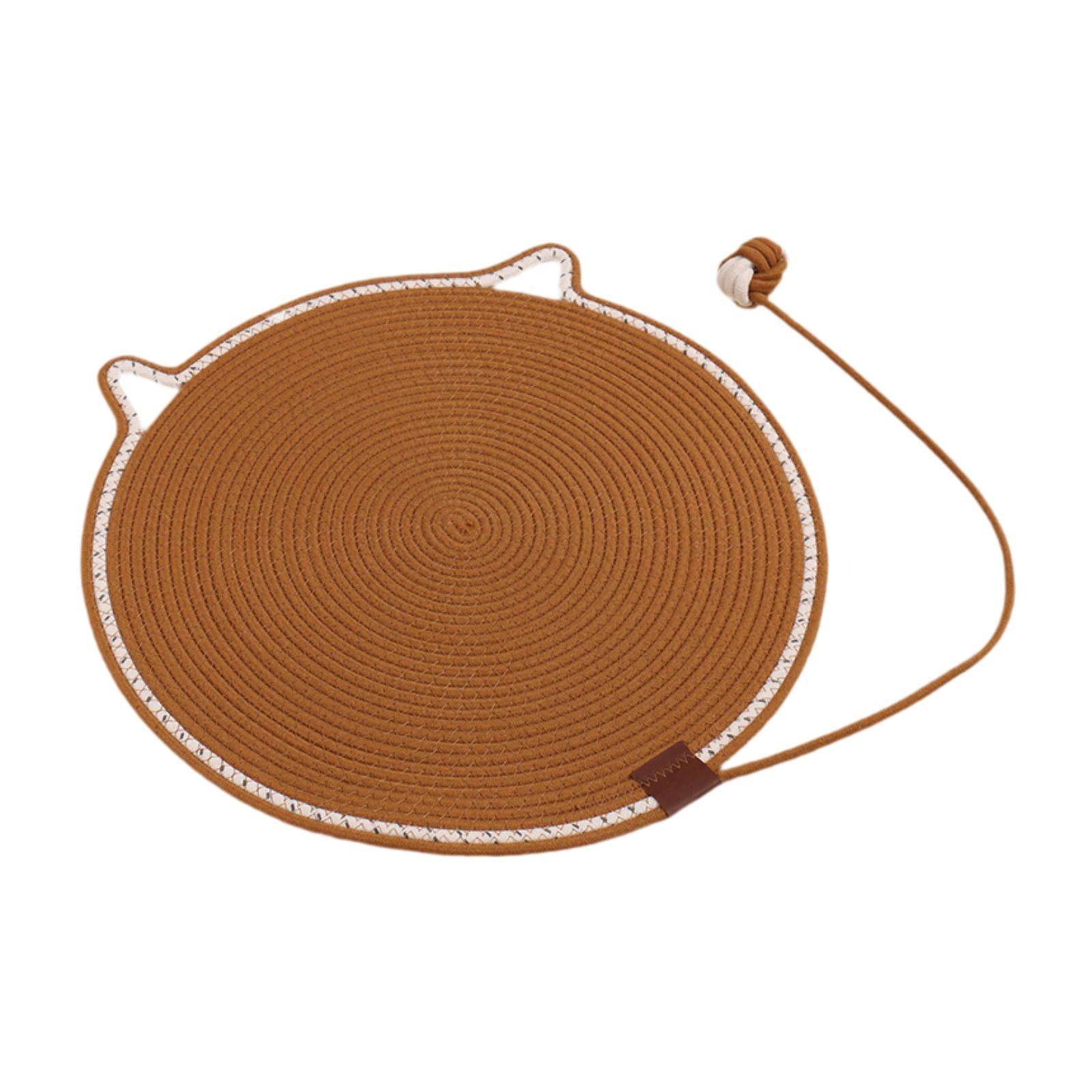 Bvdfgk Cat Scratch Mat Cat Scratch Pad Pet Supplies Grinding Claws Protecting Furniture Khaki