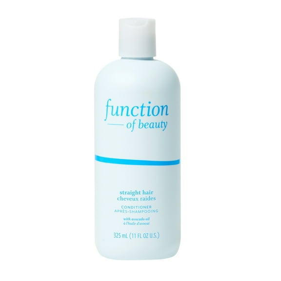 Function of Beauty Custom Straight Hair Conditioner Base with Avocado Oil, 11 fl oz