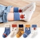 thumbnail image 1 of 5 par/lote de Calcetines bonitos para niñas, Calcetines de algodón con rayas de arco iris de otoño para niños, Calcetines para niños pequeños, Calcetines para niños de 1 a 12 años Tan Jianjun unisex, 1 of 2