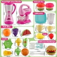 NETNEW Play Kitchen Home Appliances Kids Pretend Toys for Girls 36