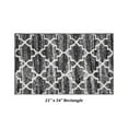 thumbnail image 5 of Better Trends 21" x 34" Rectangle Bathroom Rug, 100% Cotton, Soft, Water Absorbent, Non-Slip Bath Mat, Machine Washable, Rugs for Bathroom, Shower, Tub – Savio Collection - Gray, 5 of 5